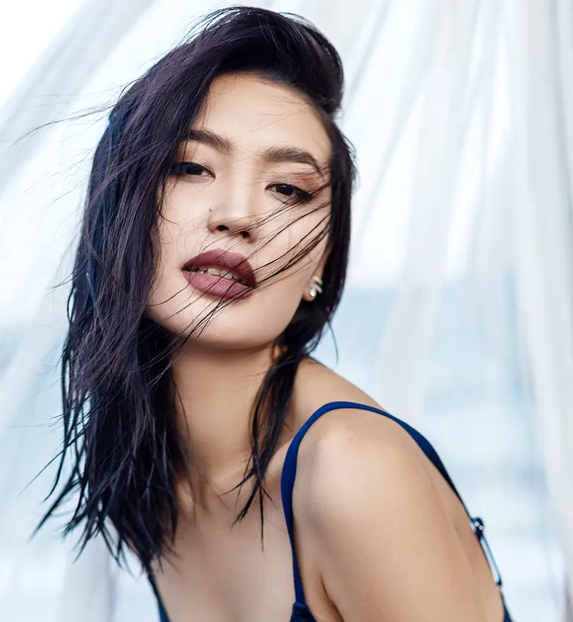 Asian model | lip fillers | Dr. Z Facial Plastic Surgery