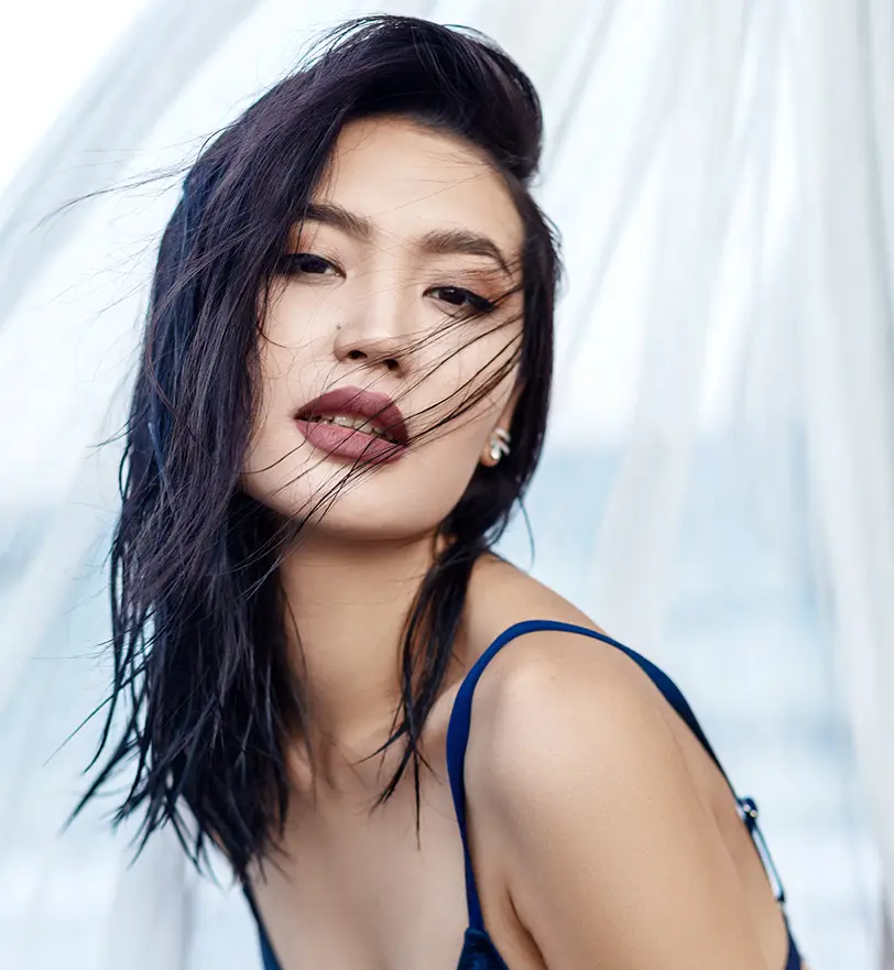 Asian model | lip lift | Dr. Z Facial Plastic Surgery